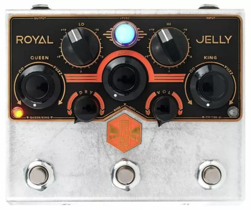Productfoto van de Beetronics Royal Jelly Fuzz/OD Blender