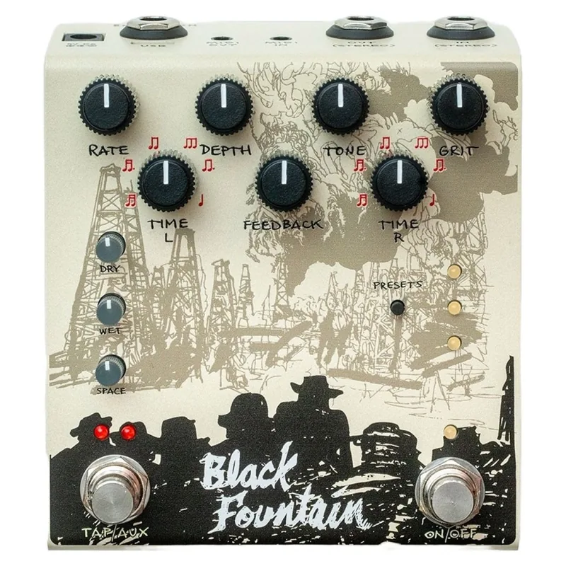 Productfoto van de Old Blood Noise Endeavors Black Fountain Stereo Delay