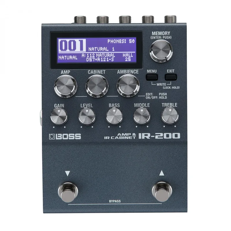 Productfoto van de Boss Boss IR-200 Amp & IR Cabinet