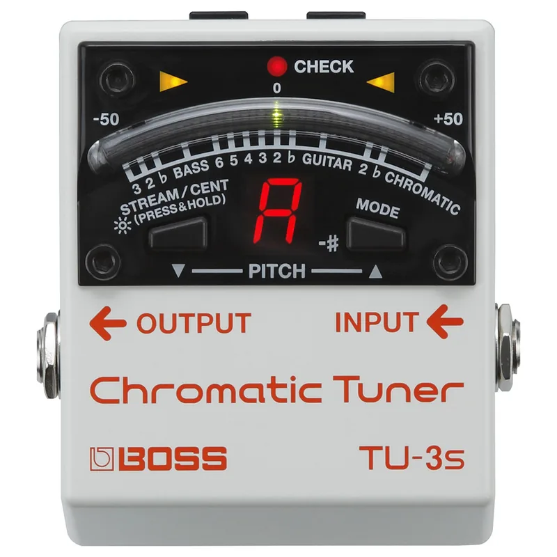 Productfoto van de Boss Boss TU-3S Chromatic Tuner