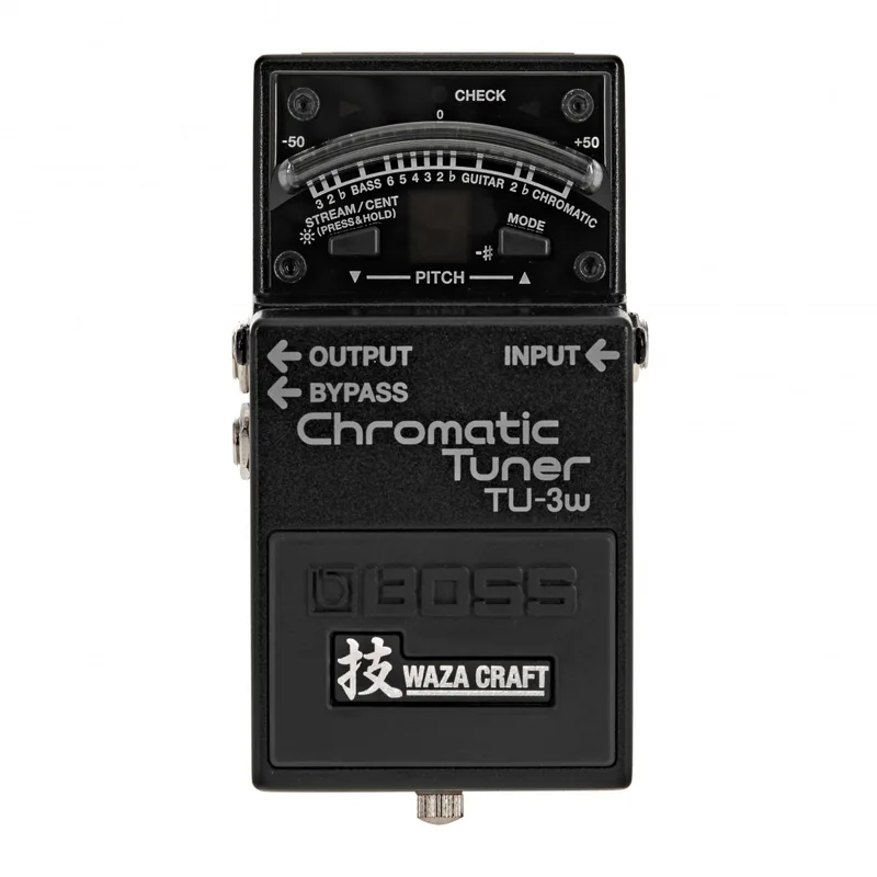 Productfoto van de Boss Boss TU-3W Chromatic Tuner (Waza Craft)