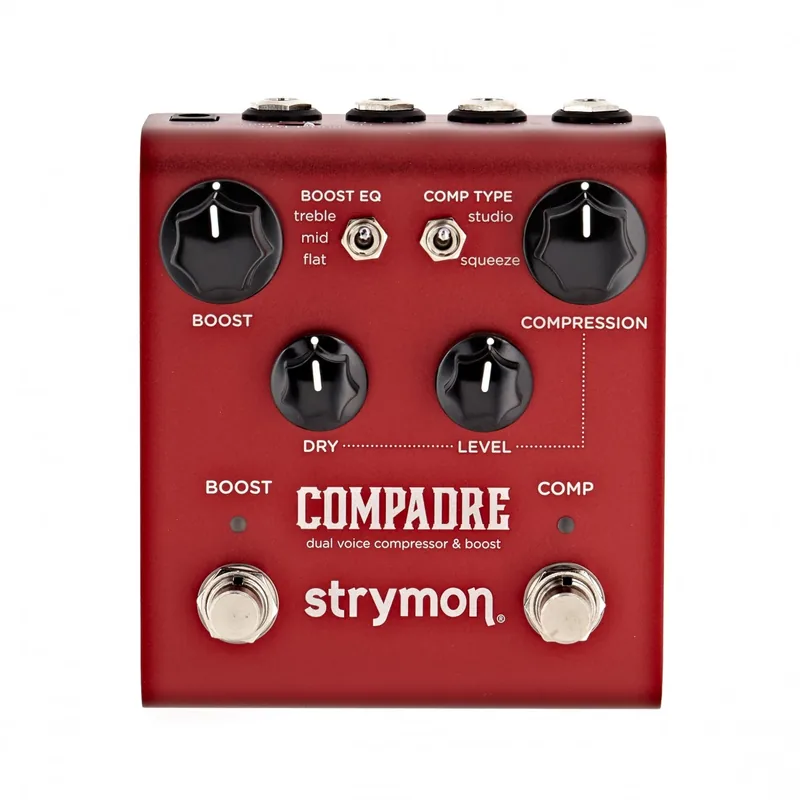 Productfoto van de Strymon Compadre Dual Voice Compressor & Boost