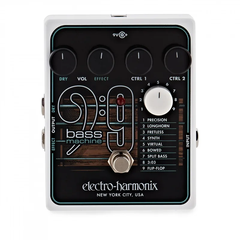 Productfoto van de Electro-Harmonix BASS9 Bass Machine