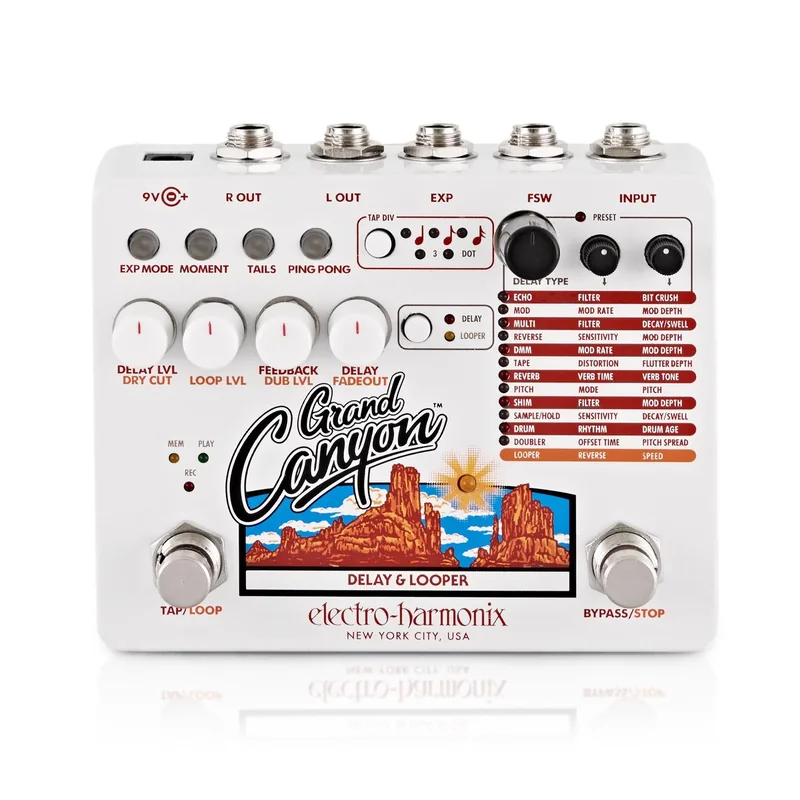 Productfoto van de Electro-Harmonix Grand Canyon Delay & Looper
