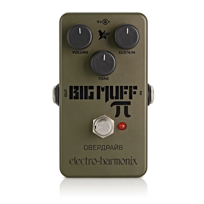 Productfoto van de Electro-Harmonix Green Russian Big Muff Pi