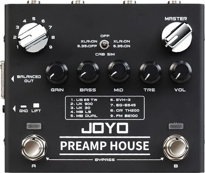 Produktfoto des Joyo R-15 Preamp House