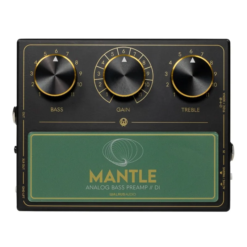 Productfoto van de Walrus Audio Mantle (Bass Preamp/DI)