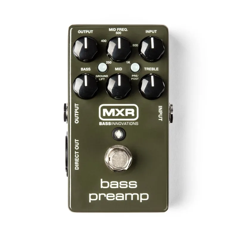 Productfoto van de MXR (Dunlop) Bass Preamp (M81)