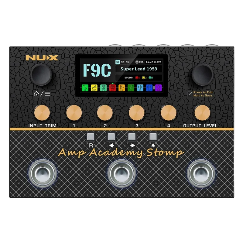 Productfoto van de NUX Amp Academy Stomp (NMA-3AAP)