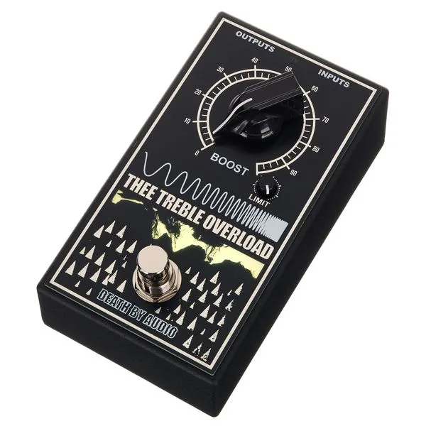 Product photo of the Death By Audio Thee Treble Overload Booster