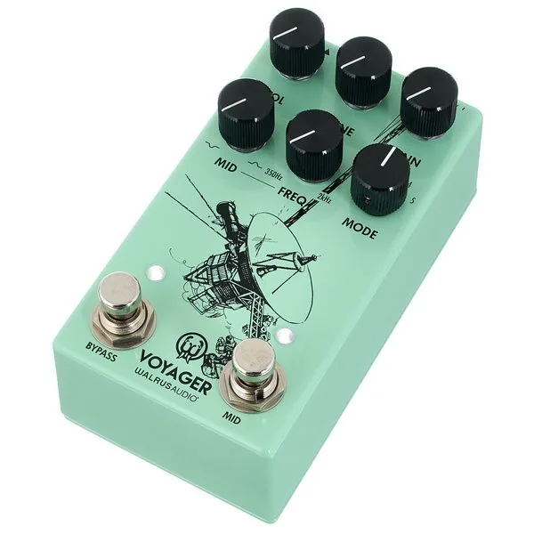 Productfoto van de Walrus Audio Voyager MKII (Preamp/Overdrive)